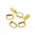 3008OS octagon Stones metal claw Settings